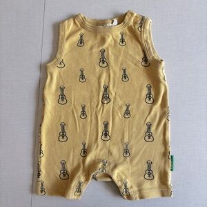 Parade Organic Cotton Guitar Romper - 12-18m